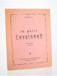 VIAN : Le petit Lauriston - Edition Originale - Edition-Originale.com