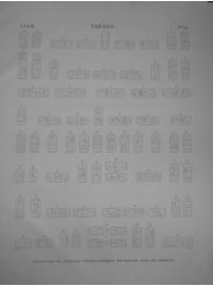 DESCRIPTION DE L'EGYPTE.  Thèbes. Collection de légendes hiéroglyphiques recueillies dans les édifices. (ANTIQUITES, volume III, planche 69) - Erste Ausgabe - Edition-Originale.com