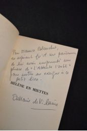 VILAINE : Hélène en miettes - Signiert, Erste Ausgabe - Edition-Originale.com