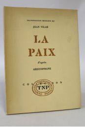 VILAR : La paix - Erste Ausgabe - Edition-Originale.com