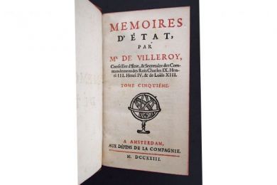 VILLEROY : Memoires d'état - Erste Ausgabe - Edition-Originale.com