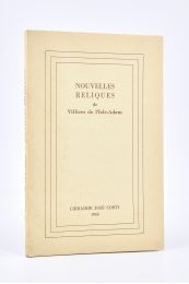 VILLIERS DE L'ISLE-ADAM : Nouvelles reliques - Erste Ausgabe - Edition-Originale.com