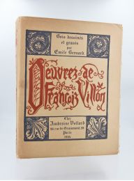 VILLON : Oeuvres de maistre François Villon - Edition-Originale.com