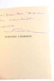 VINCENT : Derrière l'horizon. Aux armées, Janvier-Mars 1940 - Signed book, First edition - Edition-Originale.com