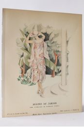 VIONNET : Allons au jardin. Robe d'après-midi, de Madeleine Vionnet (pl.64, La Gazette du Bon ton, 1924-1925 n°8) - First edition - Edition-Originale.com