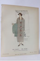 VIONNET : On part...on part... Costume de voyage, de Madeleine Vionnet (pl.49, La Gazette du Bon ton, 1924 n°9) - Prima edizione - Edition-Originale.com