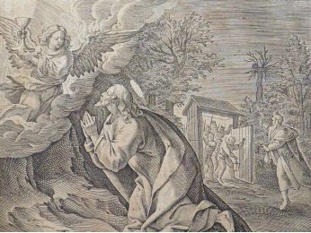 (L'arrestation de Jésus). Gravure originale du XVIIe siècle - First edition - Edition-Originale.com