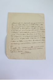 VIVANT DENON : Lettre autographe signée à Madame La Grange - Libro autografato, Prima edizione - Edition-Originale.com