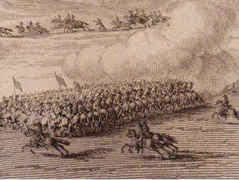 Voyage dans la Basse et Haute Egypte : Bataille de Samanhout (Planche 37).<br /> - Prima edizione - Edition-Originale.com