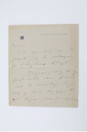 VIVIEN : Lettre autographe signée adressée à son éditeur Edward Sansot : 