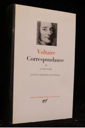 VOLTAIRE : Correspondance II - Edition-Originale.com