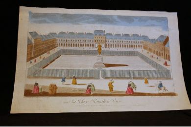 Vue d'optique - La Place royale à Paris - Prima edizione - Edition-Originale.com