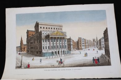 Vue d'optique - Vue de l'Hôtel du Lord Maire à Londres - Erste Ausgabe - Edition-Originale.com
