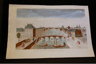 Vue d'optique - Vue du pont royal et du pont neuf à Paris - Erste Ausgabe - Edition-Originale.com