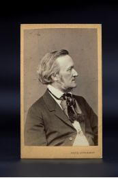 WAGNER : [PHOTOGRAPHIE] Portrait photographique de Richard Wagner - Prima edizione - Edition-Originale.com