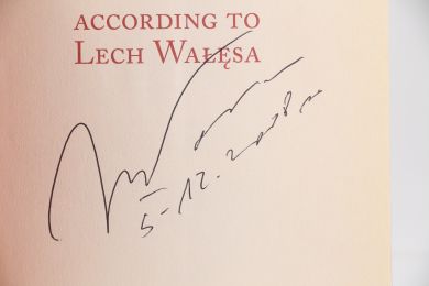 WALESA : Gdansk according to Lech Walesa - Signiert, Erste Ausgabe - Edition-Originale.com