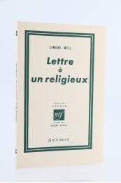 WEIL : Lettre à un Religieux - Edition Originale - Edition-Originale.com