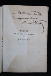 WEILL : Histoire de la grande guerre des paysans - Libro autografato, Prima edizione - Edition-Originale.com