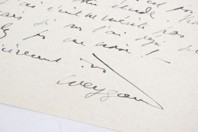 WEYGAND : Lettre autographe datée et signée à propos de ses contributions littéraires notamment liées à la récente disparition du Maréchal Foch - Signed book, First edition - Edition-Originale.com