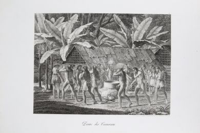 WIED-NEUWIED : Danse des Camacans - Voyage au Brésil, Dans les années 1815, 1816 et 1817, par S. A. S. Maximilien, Prince de Wied-Neuwied.  - Erste Ausgabe - Edition-Originale.com