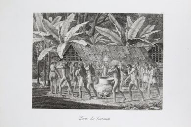 WIED-NEUWIED : Danse des Camacans - Voyage au Brésil, Dans les années 1815, 1816 et 1817, par S. A. S. Maximilien, Prince de Wied-Neuwied.  - Prima edizione - Edition-Originale.com