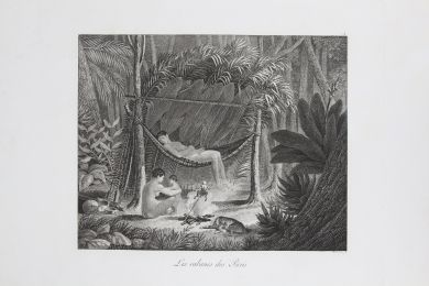 WIED-NEUWIED : Les cabanes des Puris - Voyage au Brésil, Dans les années 1815, 1816 et 1817, par S. A. S. Maximilien, Prince de Wied-Neuwied.  - Edition Originale - Edition-Originale.com