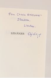 WIESEL : Les juges - Libro autografato, Prima edizione - Edition-Originale.com