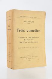 WILDE : Trois comédies - Edition Originale - Edition-Originale.com