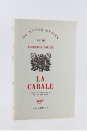 WILDER : La Cabale - Edition Originale - Edition-Originale.com