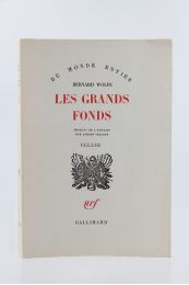 WOLFE : Les grands Fonds - Erste Ausgabe - Edition-Originale.com