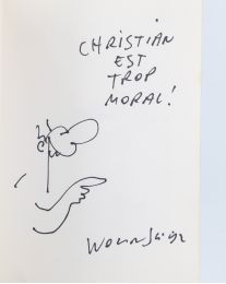WOLINSKI : La morale - Autographe, Edition Originale - Edition-Originale.com