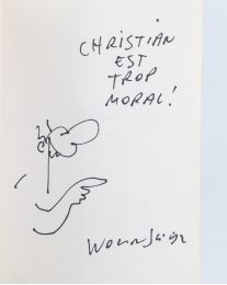 WOLINSKI : La morale - Signed book, First edition - Edition-Originale.com