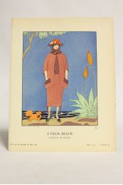 WORTH : A Palm Beach. Tailleur, de Worth (pl.40, La Gazette du Bon ton, 1921 n°5) - Prima edizione - Edition-Originale.com