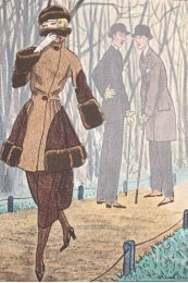 WORTH : Brouillard. Tailleur de promenade, de Worth (pl.53, La Gazette du Bon ton, 1920 n°7) - Prima edizione - Edition-Originale.com