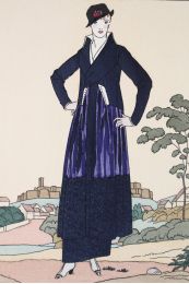 WORTH : Le Paysage romantique. Costume tailleur de Worth (pl.68, La Gazette du Bon ton, 1914 n°7) - Prima edizione - Edition-Originale.com