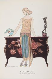 WORTH : Rosalinde. Robe du soir, de Worth (pl.75, La Gazette du Bon ton, 1922 n°10) - First edition - Edition-Originale.com