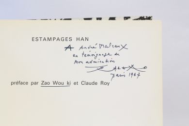 ZAO : Estampages Han - Libro autografato, Prima edizione - Edition-Originale.com