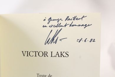 XURIGUERA : Victor Laks - Signed book, First edition - Edition-Originale.com