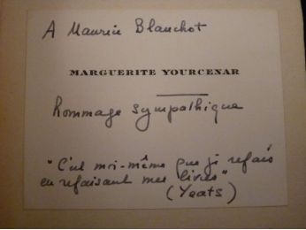 YOURCENAR : Denier du rêve - Signiert, Erste Ausgabe - Edition-Originale.com