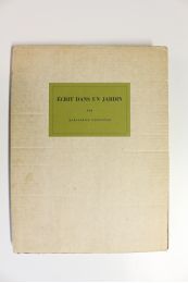 YOURCENAR : Ecrit dans un jardin - Libro autografato, Prima edizione - Edition-Originale.com