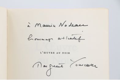 YOURCENAR : L'oeuvre au noir - Autographe, Edition Originale - Edition-Originale.com