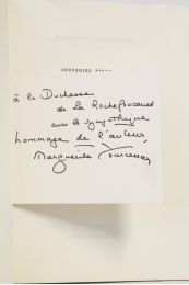 YOURCENAR : Souvenirs pieux - Autographe - Edition-Originale.com