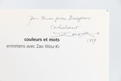 ZAO : Couleurs et mots - Autographe, Edition Originale - Edition-Originale.com