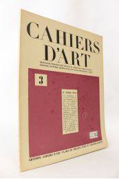 ZERVOS : Cahiers d'art N°3 de la 6ème année - Edition Originale - Edition-Originale.com