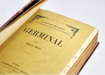 ZOLA : Germinal - Signiert, Erste Ausgabe - Edition-Originale.com