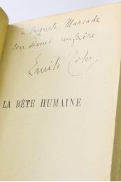 ZOLA : La bête humaine - Libro autografato, Prima edizione - Edition-Originale.com