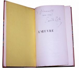 ZOLA : L'oeuvre - Autographe, Edition Originale - Edition-Originale.com