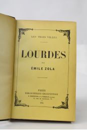 ZOLA : Lourdes - Prima edizione - Edition-Originale.com