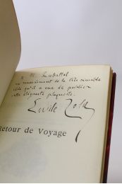 ZOLA : Retour de voyage. - Lettre du capitaine Tanera sur la débâcle - Libro autografato, Prima edizione - Edition-Originale.com