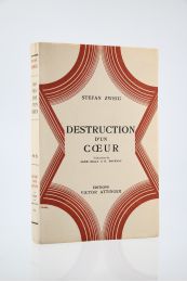 ZWEIG : Destruction d'un Coeur - Prima edizione - Edition-Originale.com